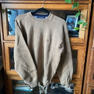 Tommy Hilfiger Men’s Camel Sweater M